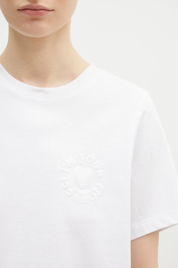 Fiorucci t-shirt in cotone I'm Your Fiorucci bianco W01FPTSH101CJ01WH06