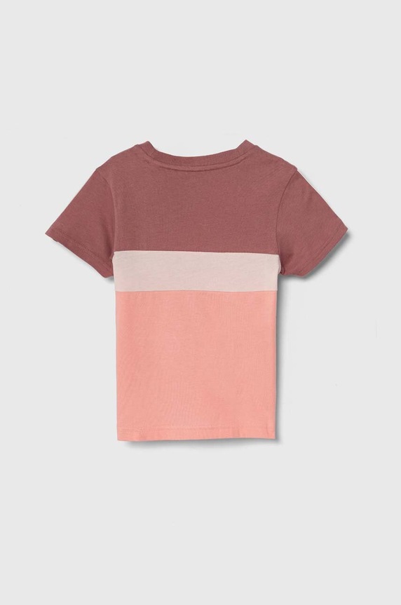 Дитяча бавовняна футболка adidas LK 3S TIB T IW3480 рожевий AW24