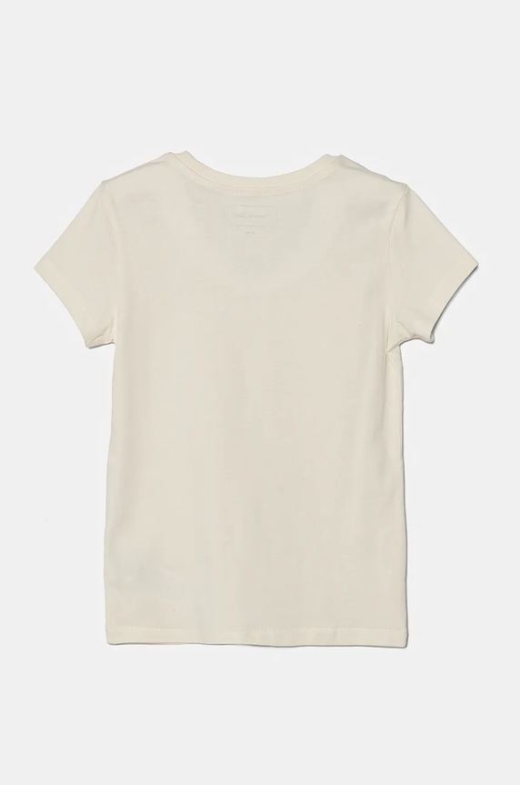 Otroška bombažna kratka majica Calvin Klein Jeans 2-pack bež IG0IG02741.9BYH.128.176