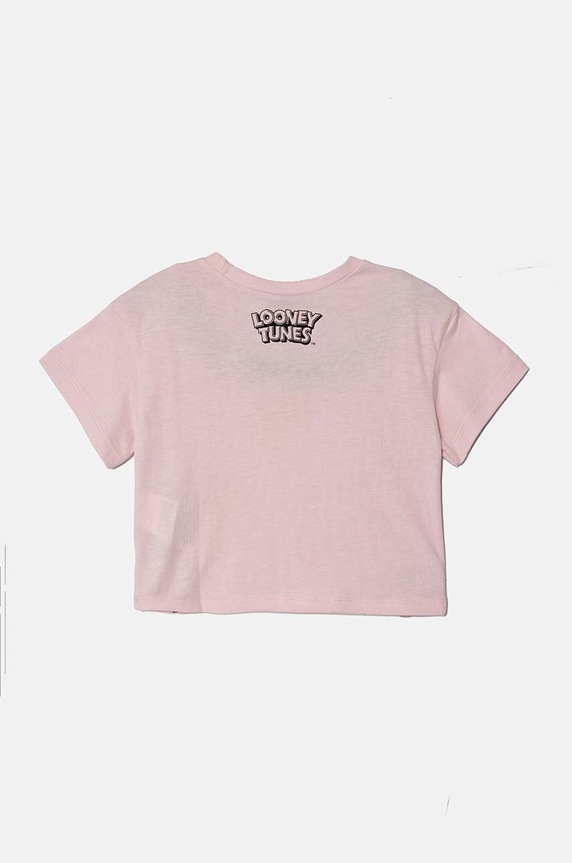 Dětské bavlněné tričko United Colors of Benetton 3I1XG10HF.P.Seasonal růžová AW24
