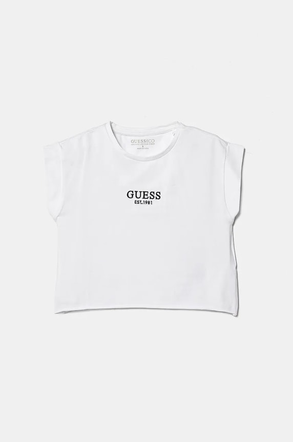 Detské tričko Guess s elastanom biela J4BI34.J1314.9BYH