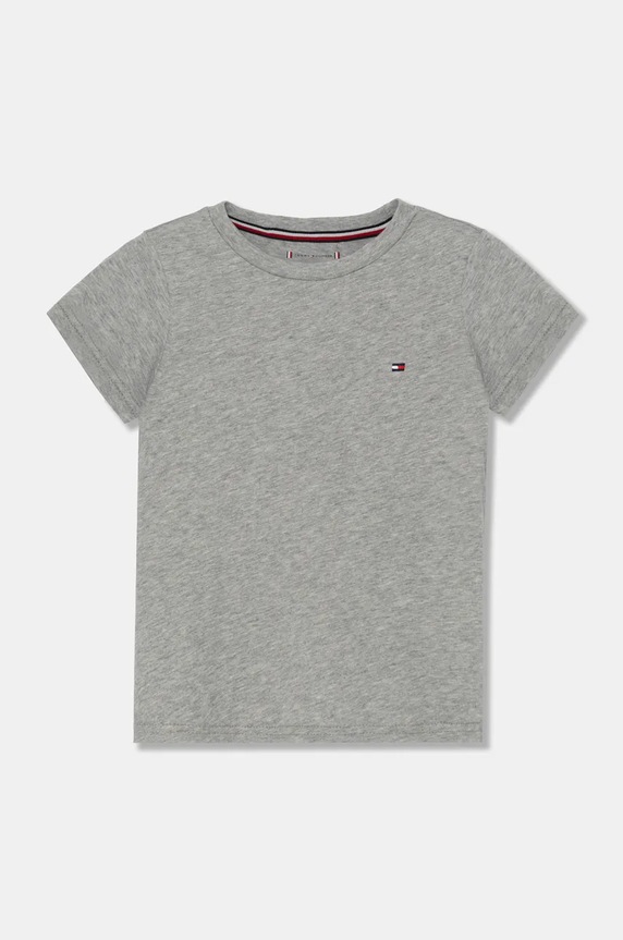 Dziewczynka Tommy Hilfiger t-shirt bawełniany 2-pack UG0UG00307.9BYH szary