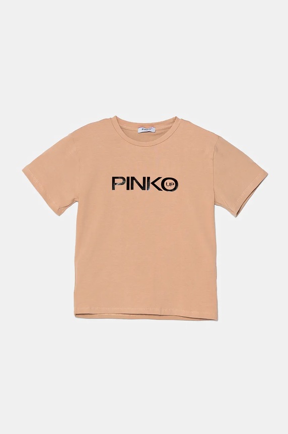 Детска тениска Pinko Up еластичен оранжев F4PIJGTH092