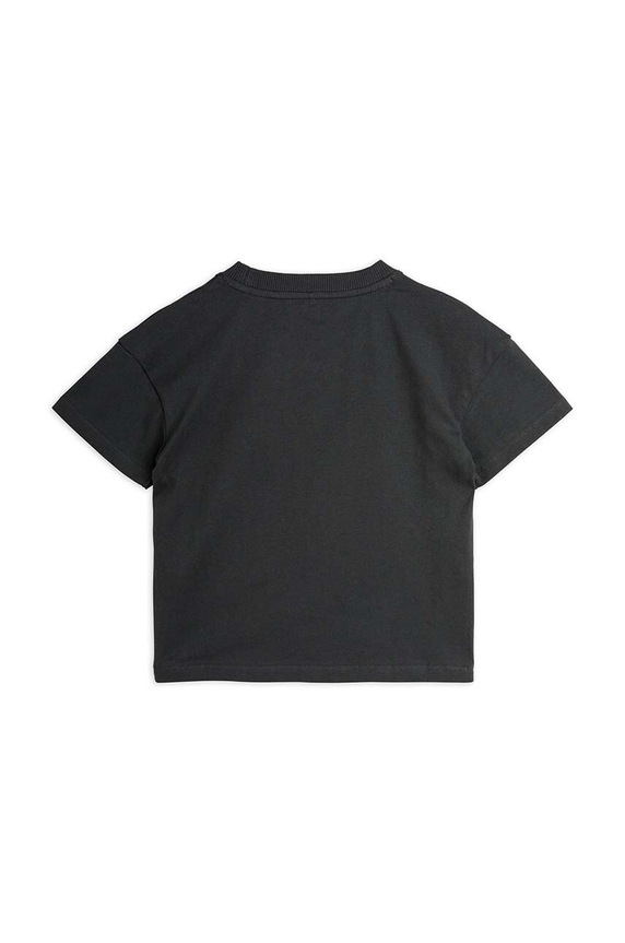Băieți Mini Rodini tricou de bumbac pentru copii Anchor 2462011999 negru