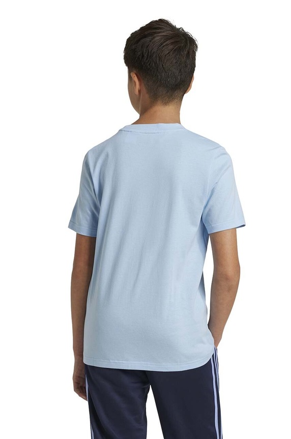 Дитяча бавовняна футболка adidas U BL TEE IX9570
