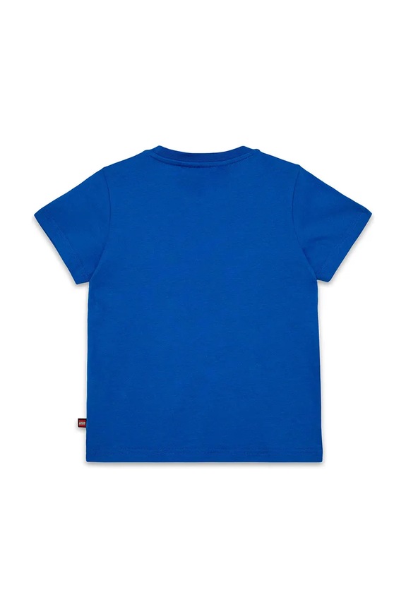 Lego t-shirt in cotone per bambini LWTANO 631 12011363 blu AW25