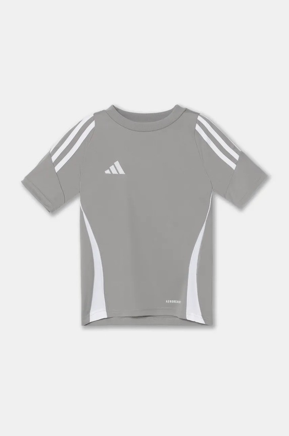 Dětské tričko adidas Performance TIRO24SYY kulatý šedá IS1031