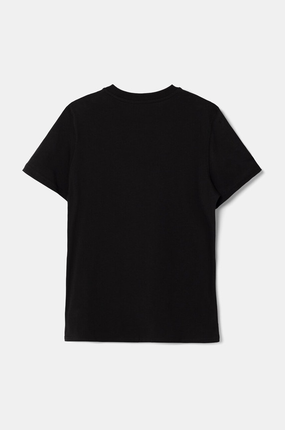 Дитяча бавовняна футболка Puma SQUAD Smallphic Tee 682773 чорний AW24