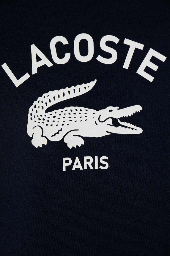 Fiú Lacoste gyerek pamut póló TJ3003 sötétkék