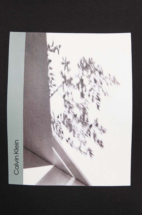 Bavlněné tričko Calvin Klein K10K113108 černá