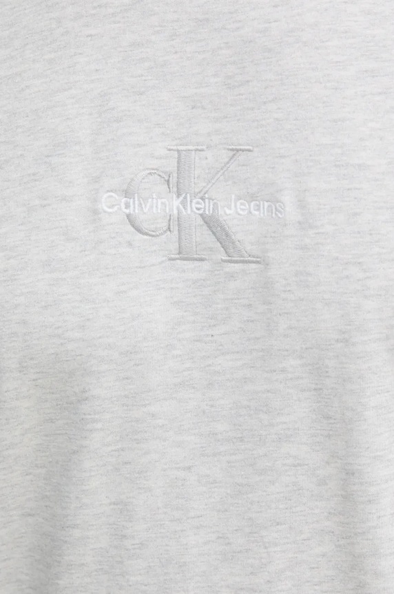 Bavlnené tričko Calvin Klein Jeans J30J325649 sivá