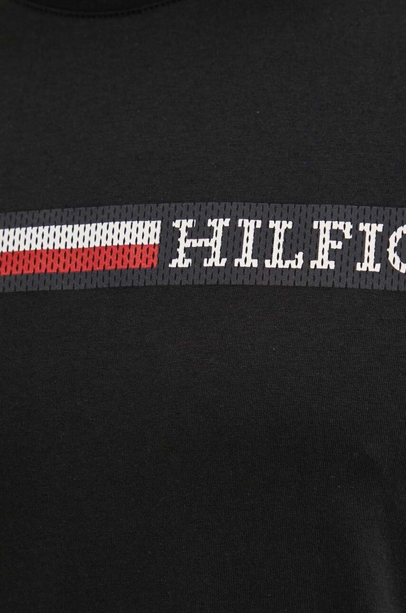 Tommy Hilfiger t-shirt in cotone nero MW0MW36739