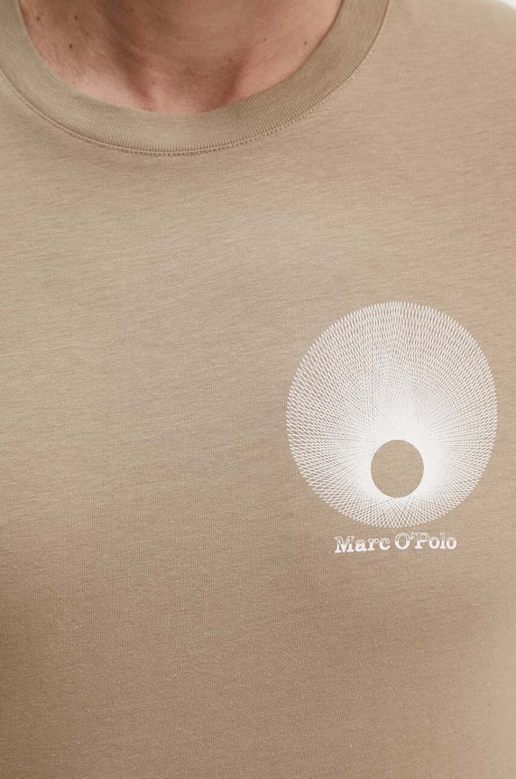 Marc O'Polo t-shirt in cotone beige 426201251468