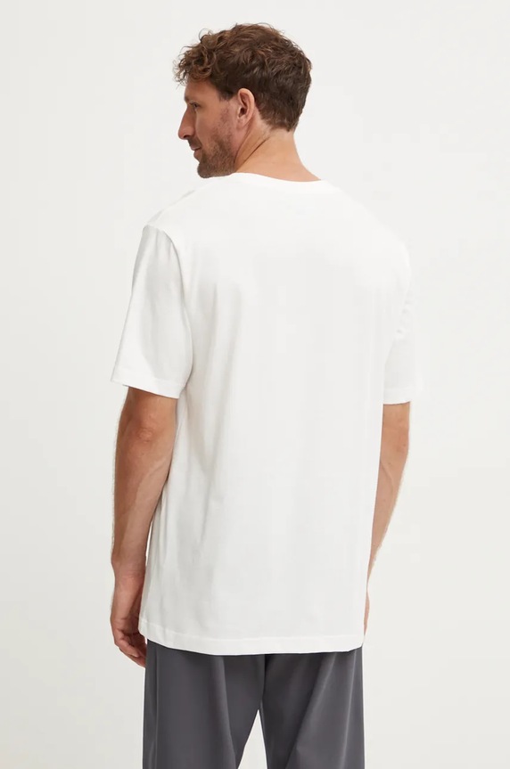 Odzież Iceberg t-shirt bawełniany F02E.6327 beżowy