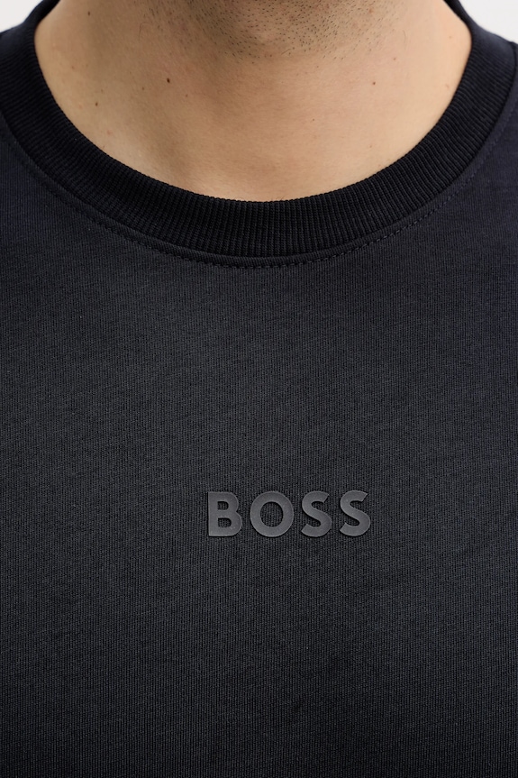 BOSS Green tricou bărbătesc bumbac Tee 10 50519368 bleumarin