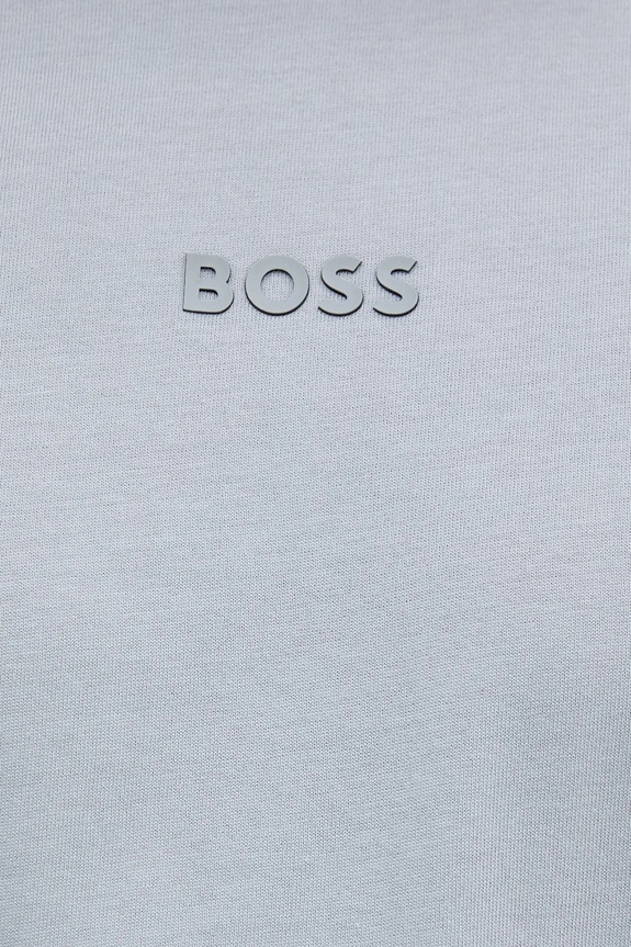 BOSS Green tricou bărbătesc din bumbac Tee 10 50519368 albastru
