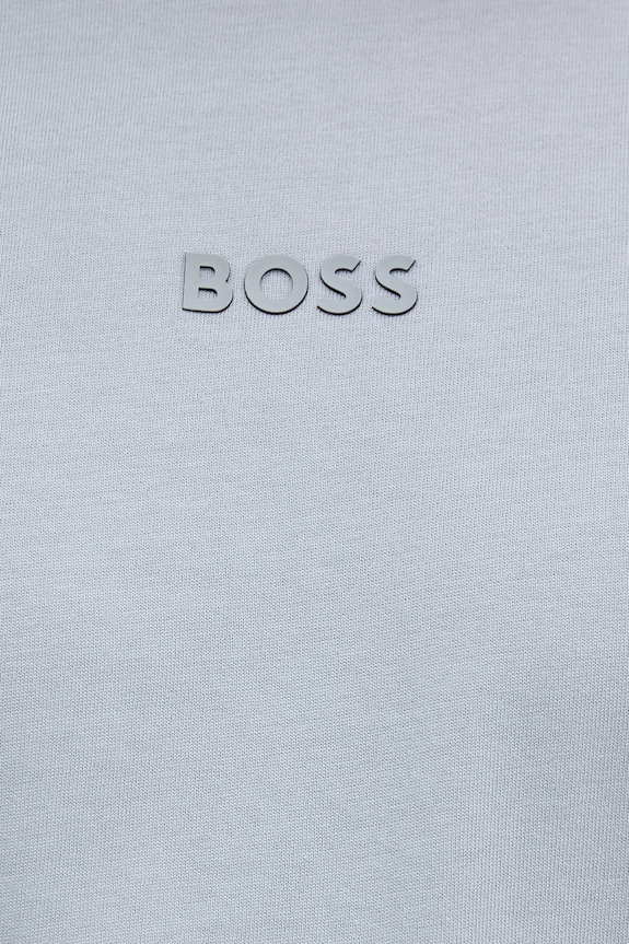 BOSS Green tricou bărbătesc din bumbac Tee 10 50519368 albastru