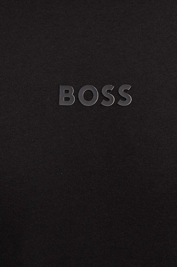 BOSS Green tricou bărbați din bumbac Tee 10 negru 50519368