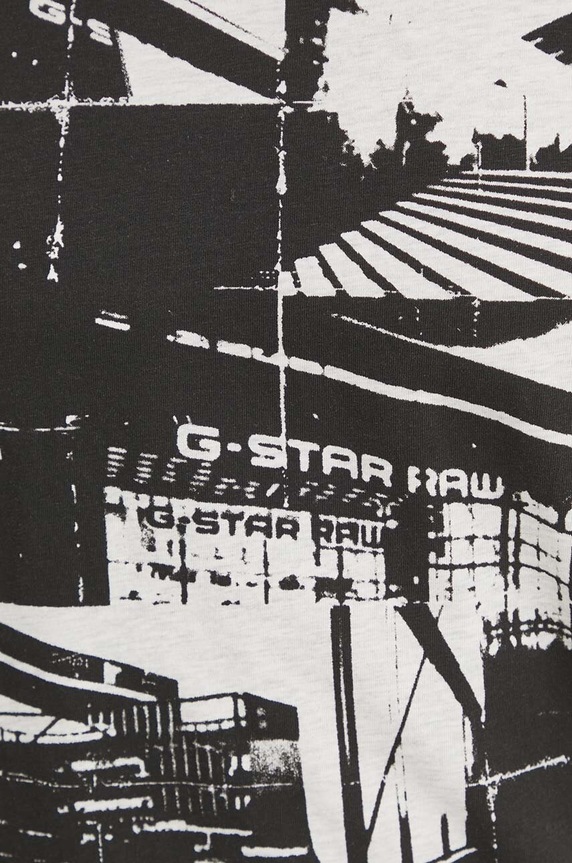 G-Star t-shirt bawełniany szary D24686.336