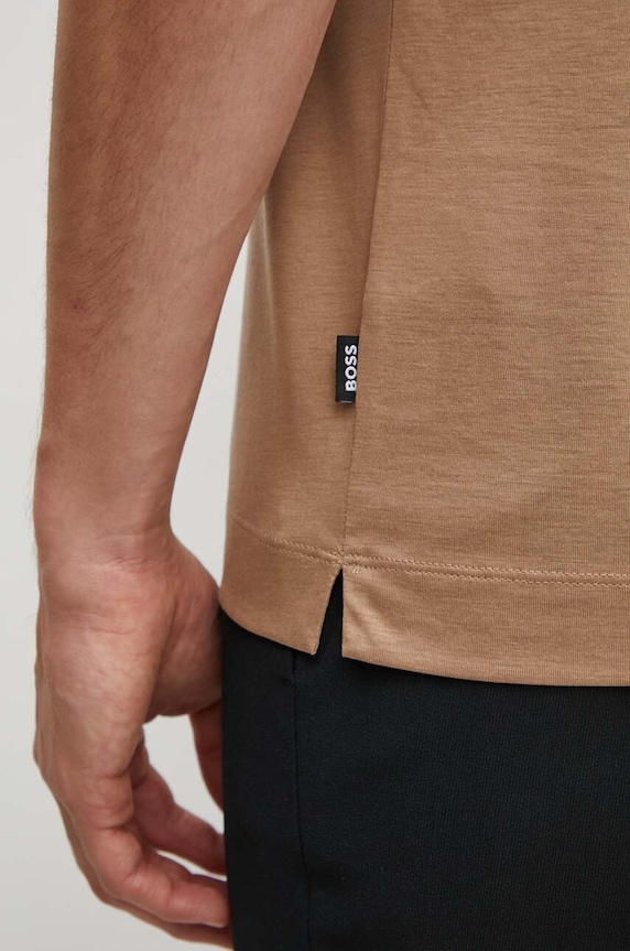 BOSS t-shirt 50513674 beżowy