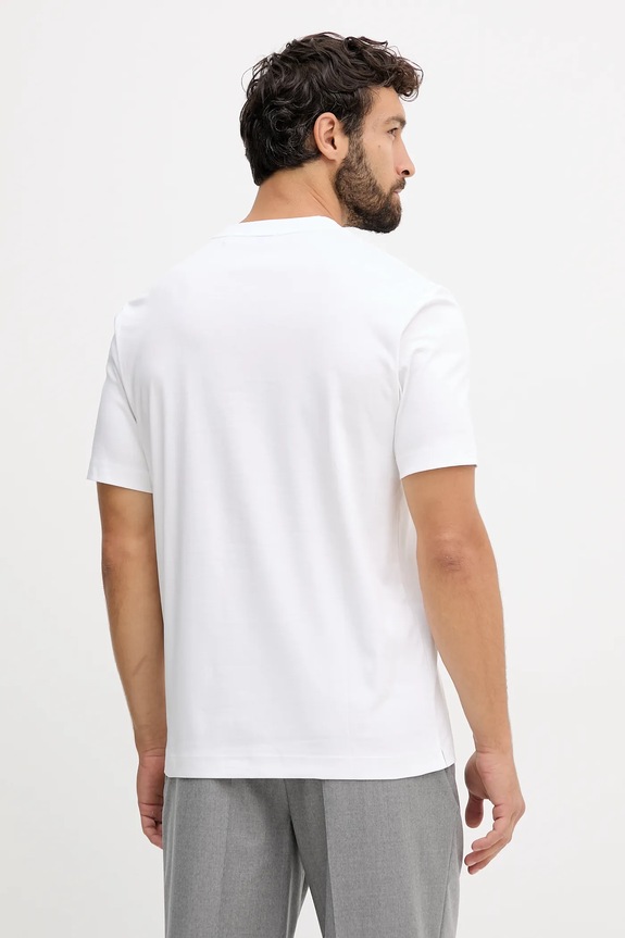 Îmbrăcăminte BOSS tricou din bumbac C-Taut 01 50520298 alb