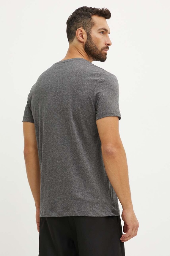 BOSS t-shirt bawełniany 50517715 szary NC24