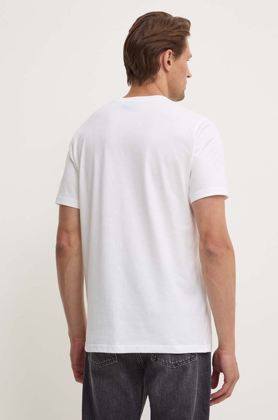 Oblečení Bavlněné tričko PS Paul Smith M2R.011R.NP4693 bílá