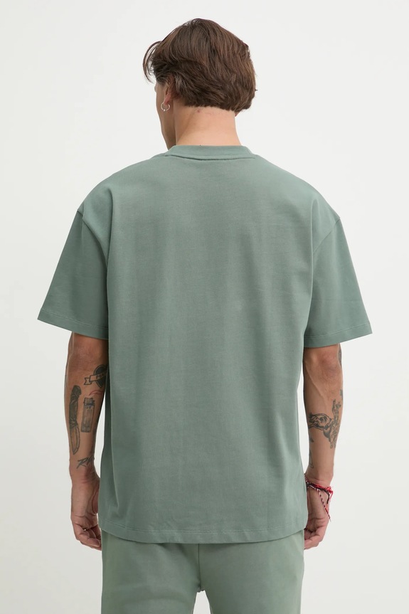 Odzież HUGO t-shirt bawełniany 50516664 zielony