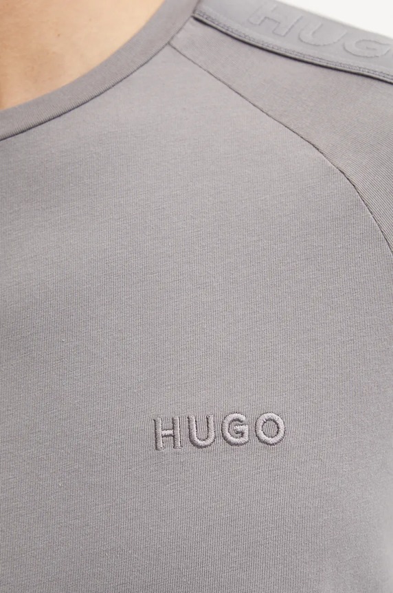 Tričko HUGO 50520480 sivá
