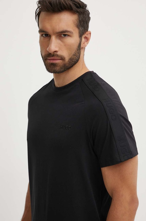 HUGO t-shirt lounge czarny 50520480