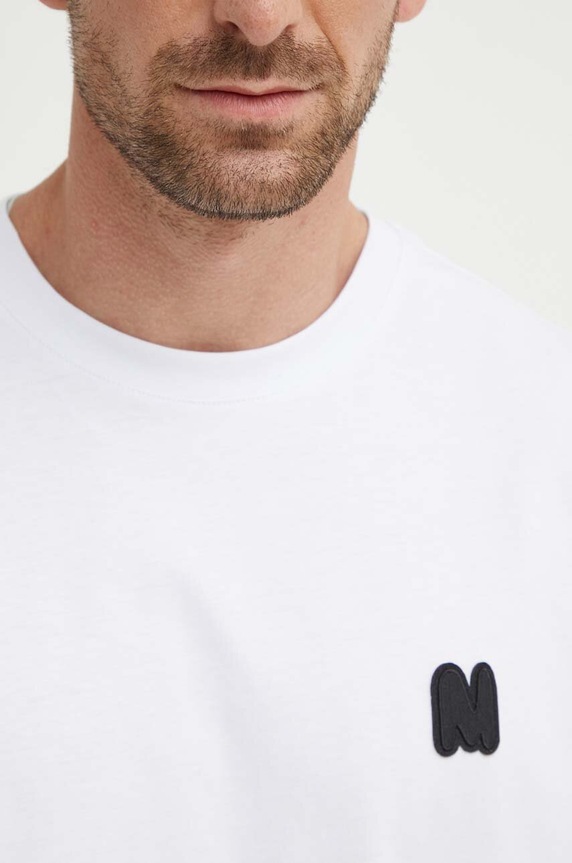 MSGM tricou din bumbac 3740MM111.247798 alb