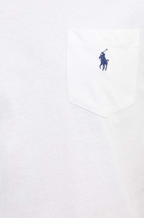 Polo Ralph Lauren t-shirt in cotone bianco 710707095