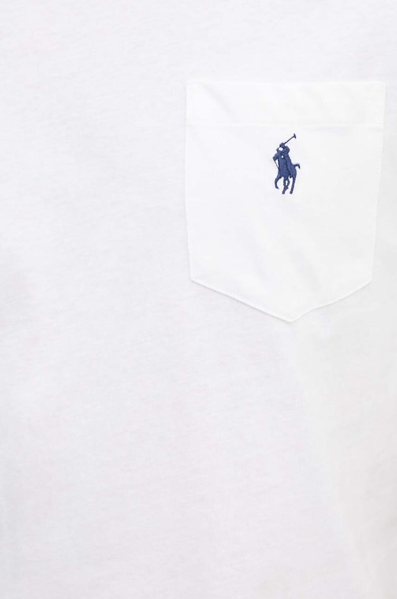 Polo Ralph Lauren t-shirt in cotone bianco 710707095