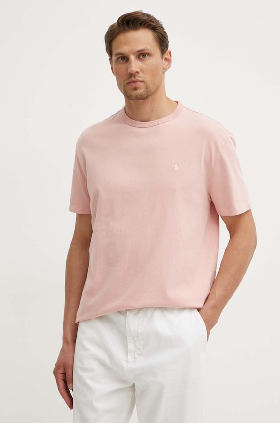Polo Ralph Lauren t-shirt bawełniany bawełna różowy 710916698