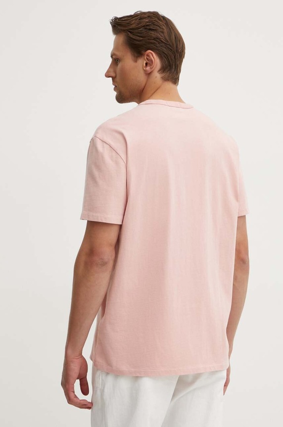 Odzież Polo Ralph Lauren t-shirt bawełniany 710916698 różowy