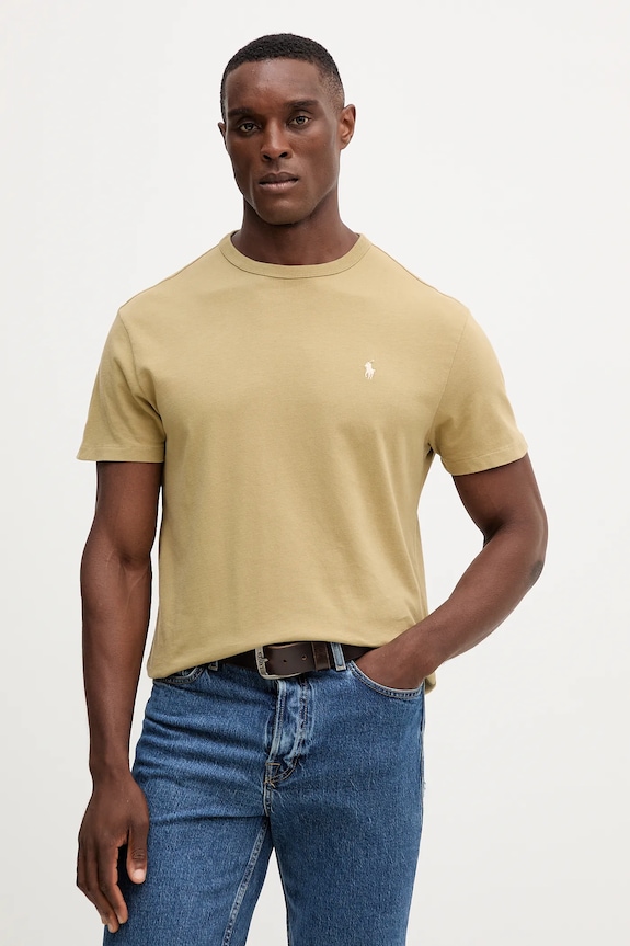 Polo Ralph Lauren cotton t-shirt cotton beige 710916698