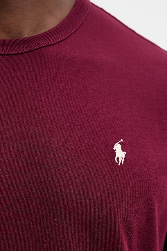 Polo Ralph Lauren cotton t-shirt 710916698 maroon