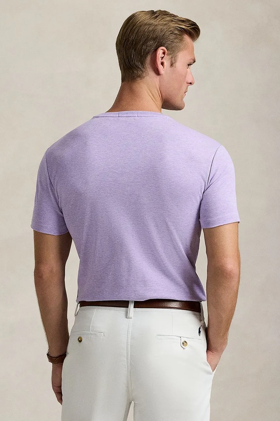 Polo Ralph Lauren tricou din bumbac 710740727 violet SS26