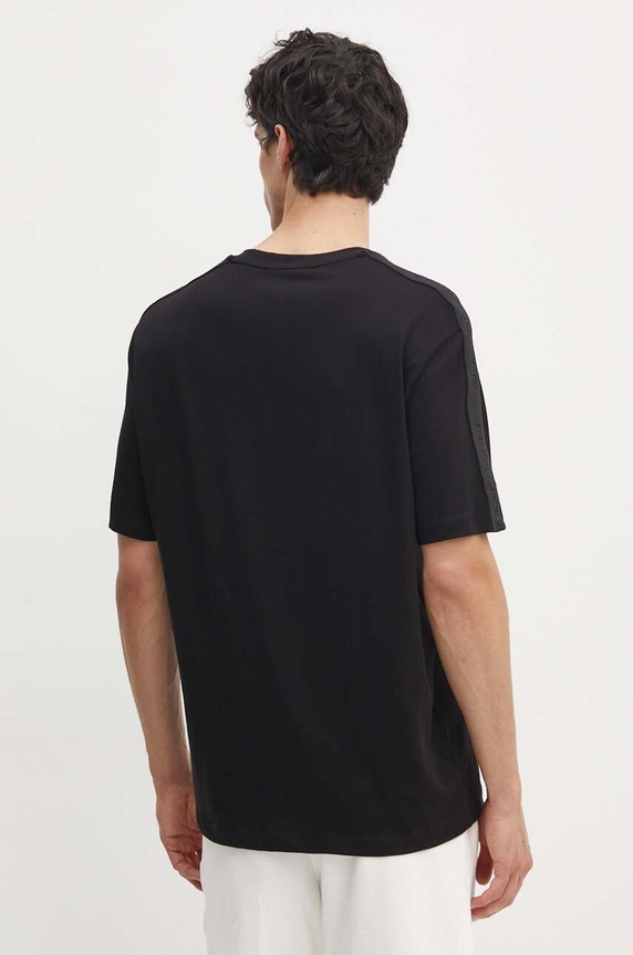 Oblečenie Bavlnené tričko Armani Exchange 6DZTLA.ZJ9JZ čierna