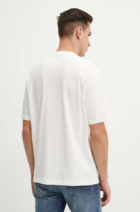 Oblečení Bavlněné tričko Armani Exchange 6DZTLC.ZJ9JZ bílá