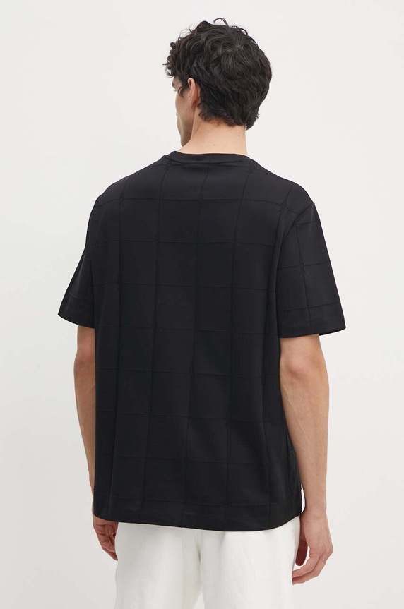 Odzież Armani Exchange t-shirt bawełniany 6DZTLK.ZJ2ZZ czarny