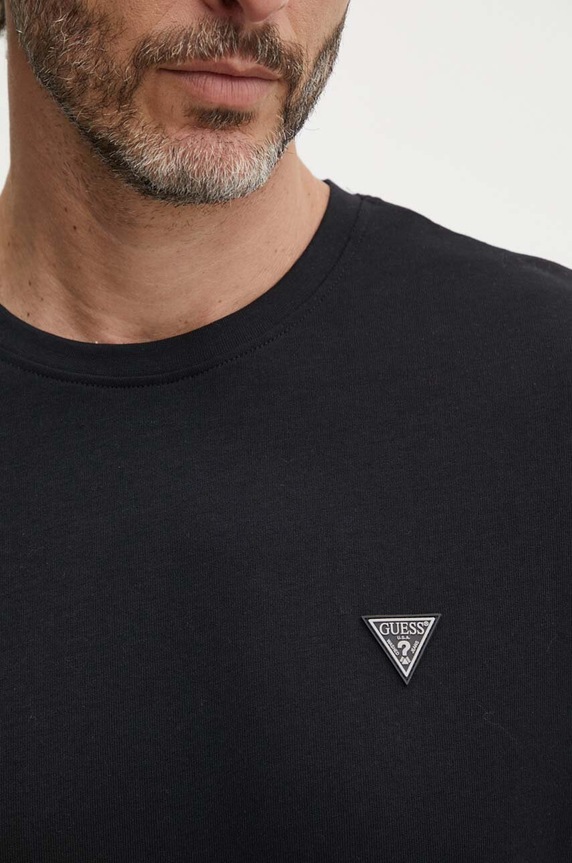 Guess t-shirt in cotone nero M4YI0A.KCCM1