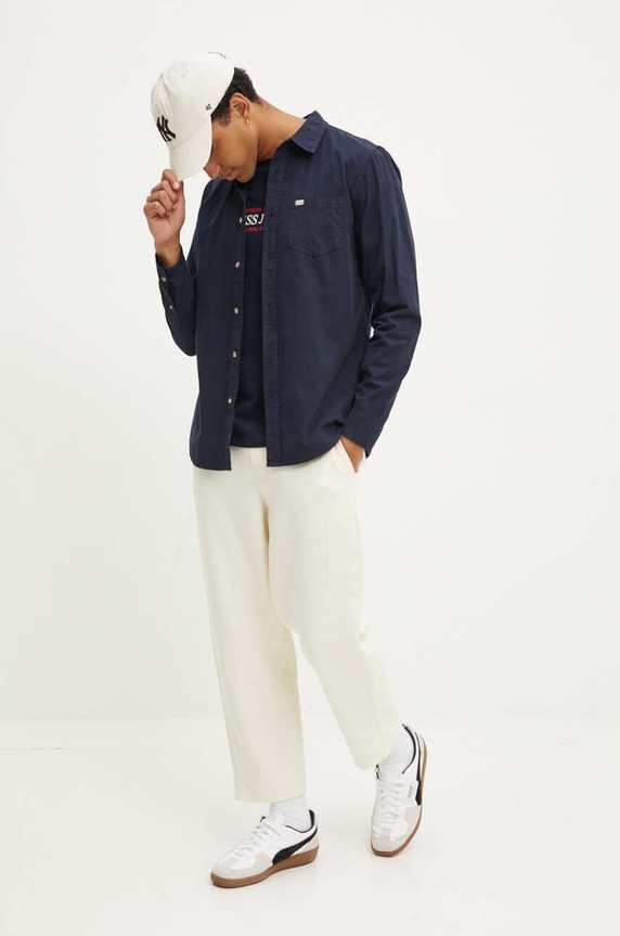 Guess Jeans t-shirt in cotone M4YI42.K8FQ4 blu navy SS26