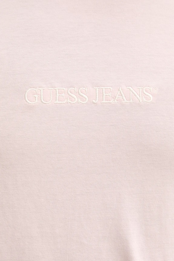 Bavlnené tričko Guess Jeans ružová M4YI52.K8HM0