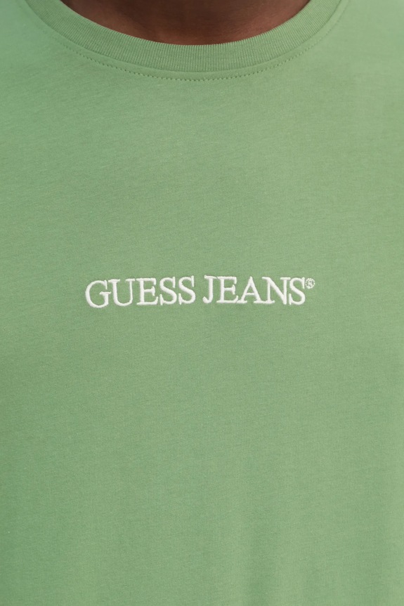 Pamučna majica Guess Jeans M4YI52.K8HM0 zelena