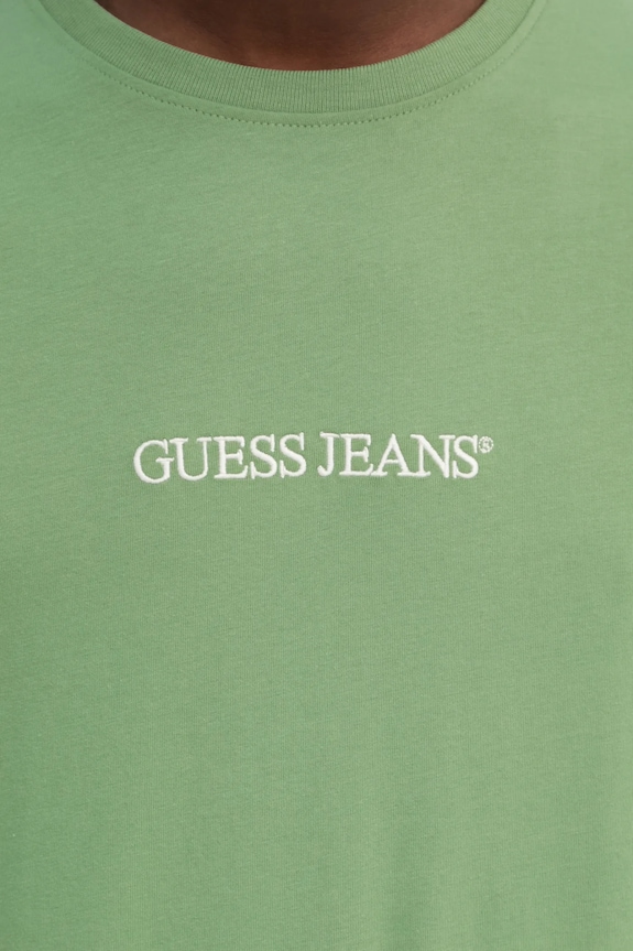 Pamučna majica Guess Jeans M4YI52.K8HM0 zelena