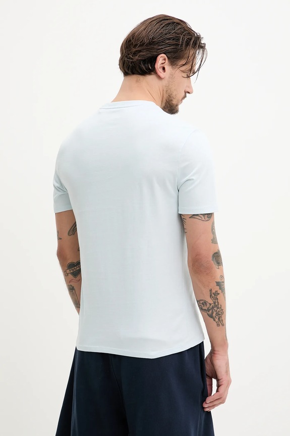 Ρούχα Βαμβακερό μπλουζάκι Guess Jeans M4YI52.K8HM0 μπλε