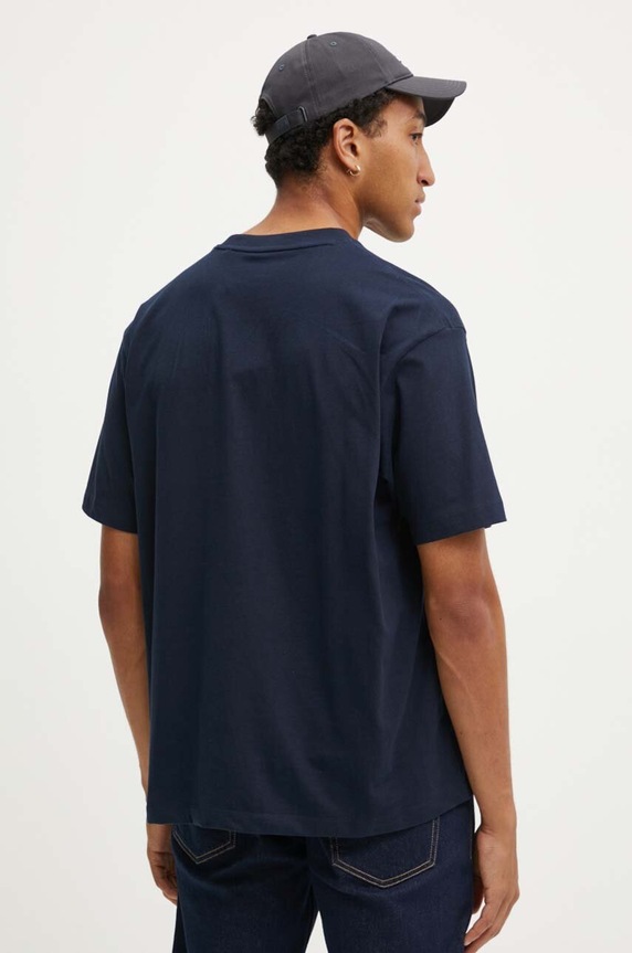 Ρούχα Βαμβακερό μπλουζάκι Guess Jeans M4YI44.K8FQ4 σκούρο μπλε