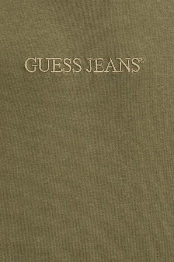 Bavlnené tričko Guess Jeans M4YI44.K8FQ4 zelená
