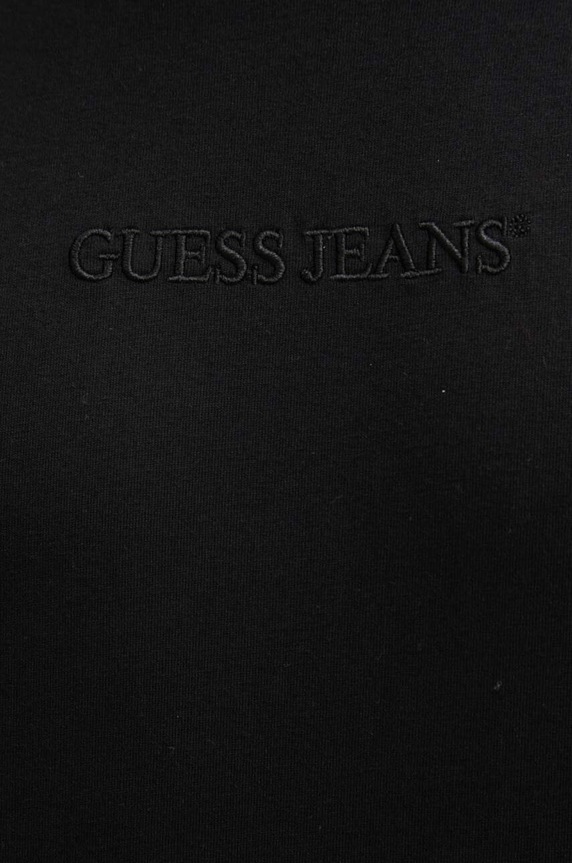 Bavlnené tričko Guess Jeans M4YI44.K8FQ4 čierna